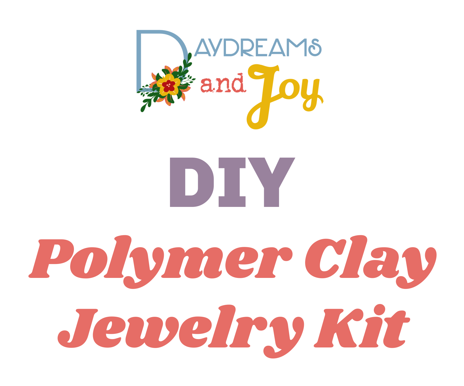 DIY Polymer Clay Jewelry Making Kit